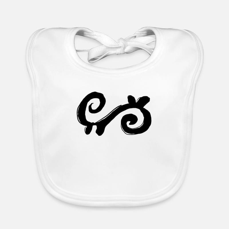 Egypte Ancien Symbole Energie Bavoir bio Bébé