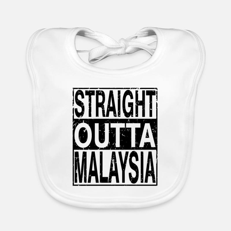 Malaysia Straight outta Malaysia Organic Baby Bibs