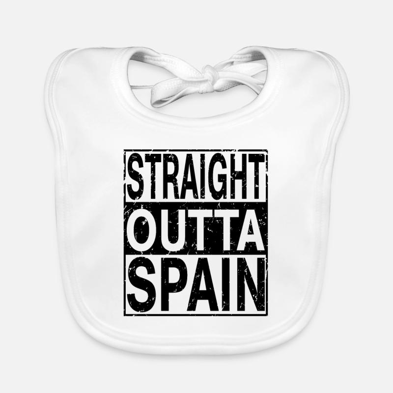Spain Straight outta Spain Organic Baby Bibs