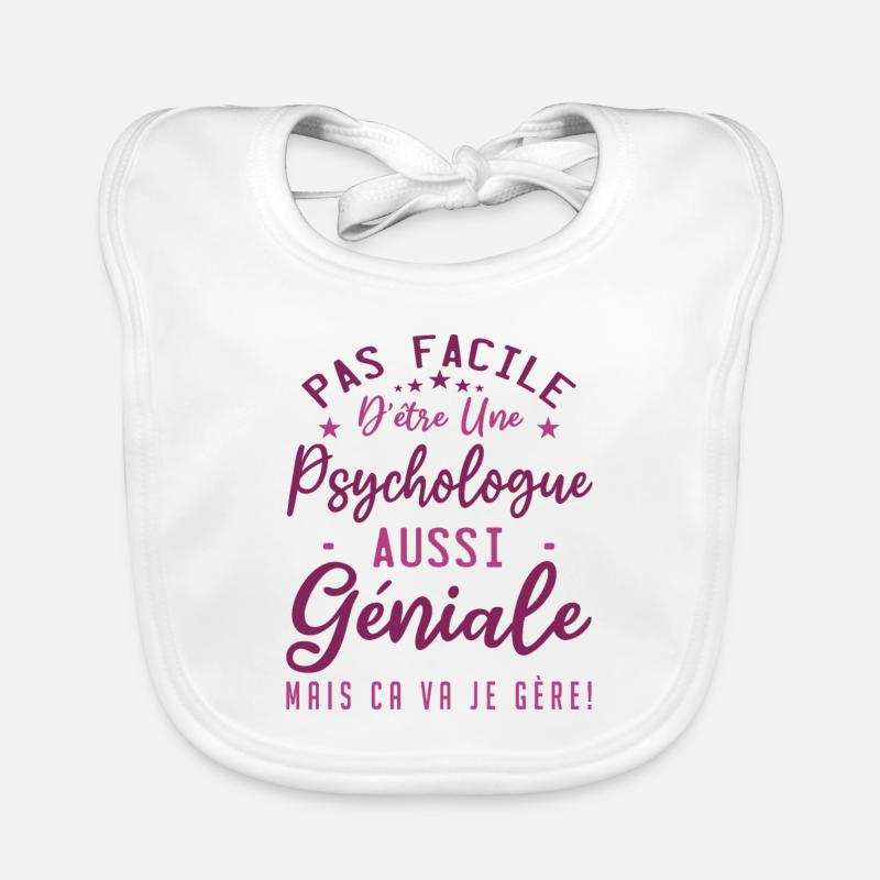 Psychologue Bavoir bio Bébé