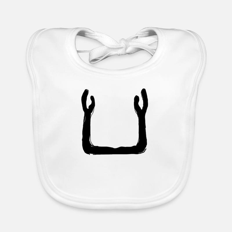 Egypte Symbole Ancien Ka Bavoir bio Bébé