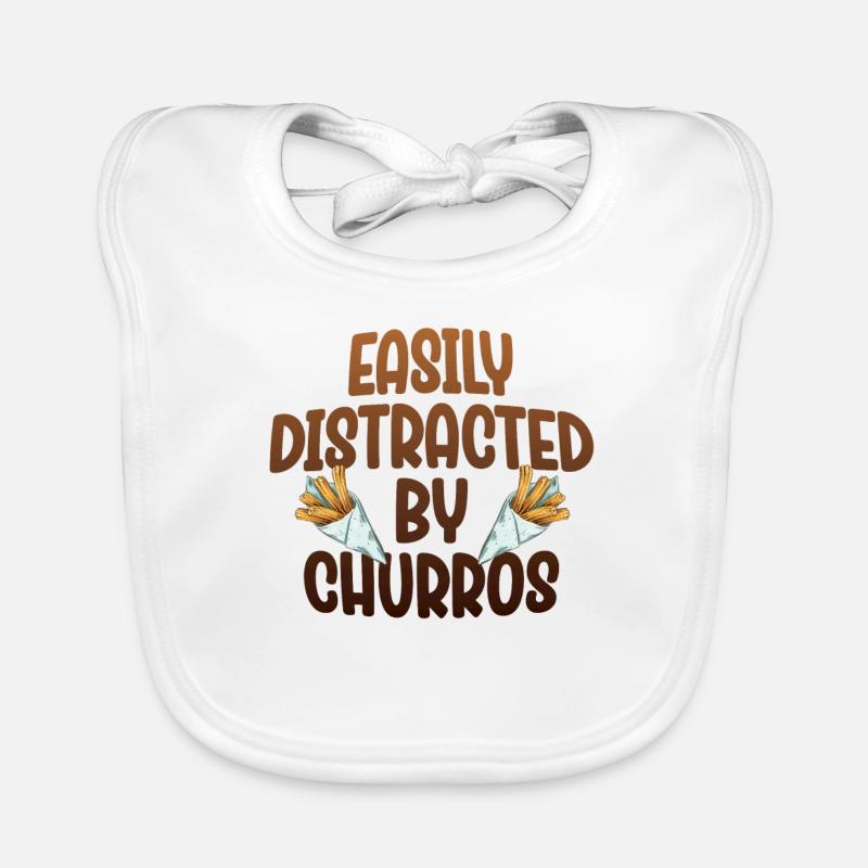 Leicht Ablenkbar Durch Churros Baby Bio-Lätzchen