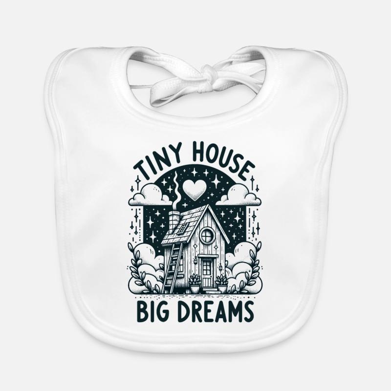 Propriétaire constructeur de Tiny House - Tiny House Big Dreams Bavoir bio Bébé