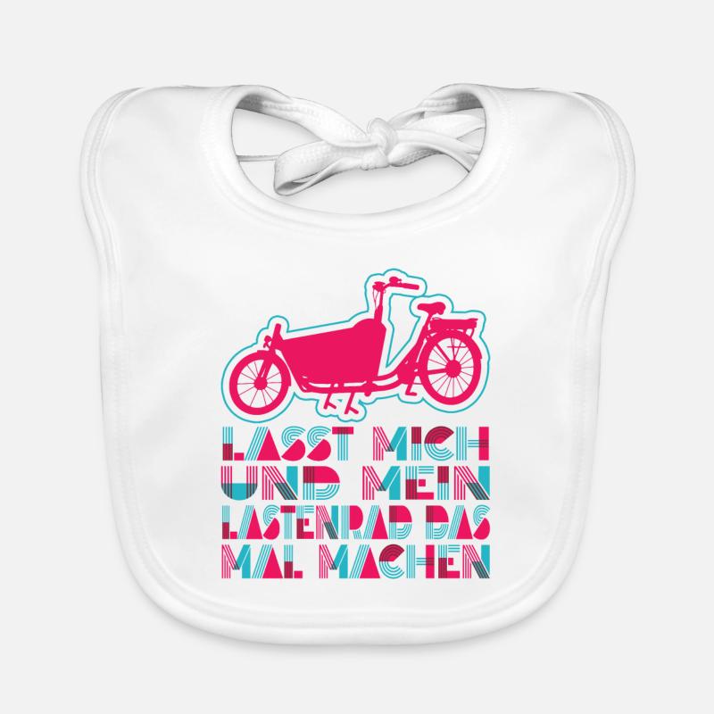 Vélo Cargo Rétro Vélo Cargo Cargobike Bavoir bio Bébé