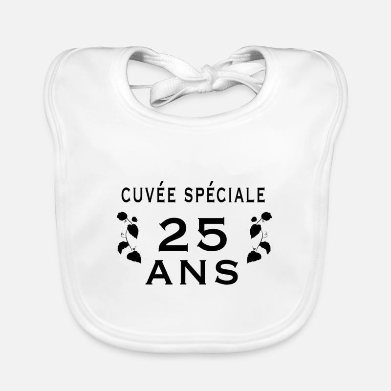 Cuvée spéciale 25 ans Bavoir bio Bébé