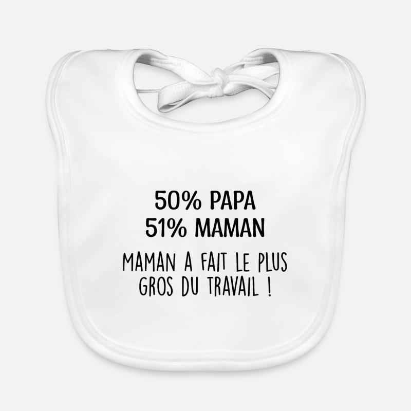 Grenouillère Bébé Annonce Grossesse Message Humour Bavoir bio Bébé