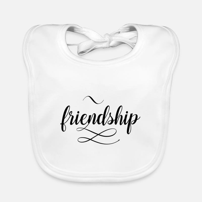 Freundschaft Baby Bio-Lätzchen