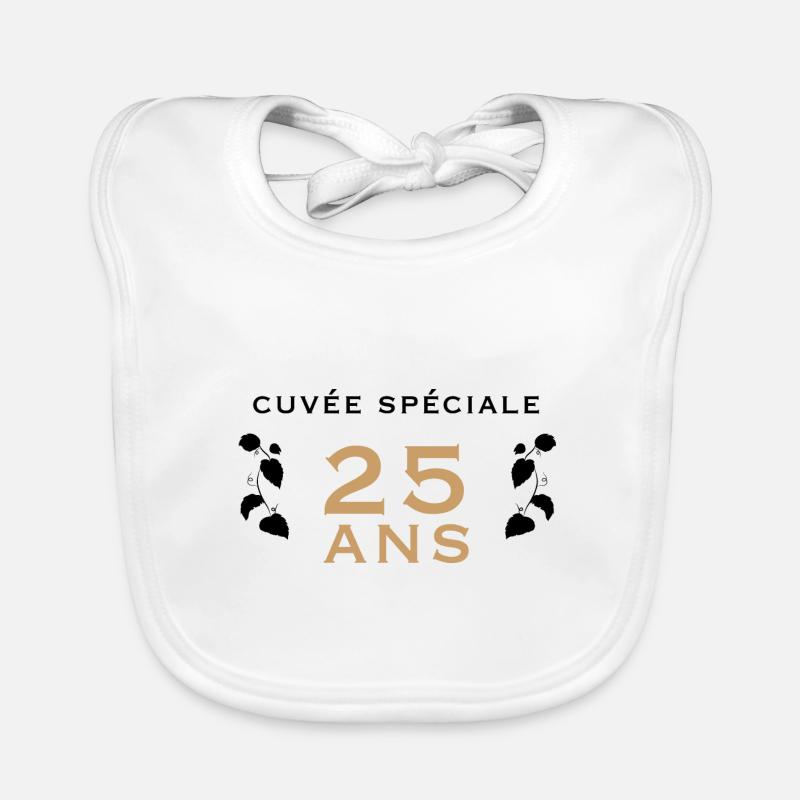 Cuvée spéciale 25 ans Bavoir bio Bébé