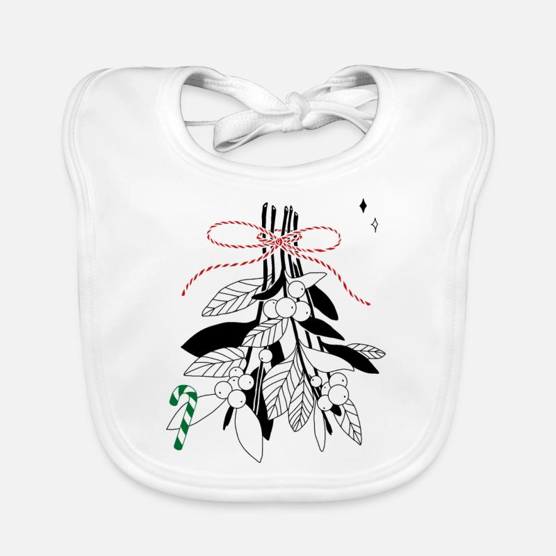 Brins de myrtille Bavoir bio Bébé