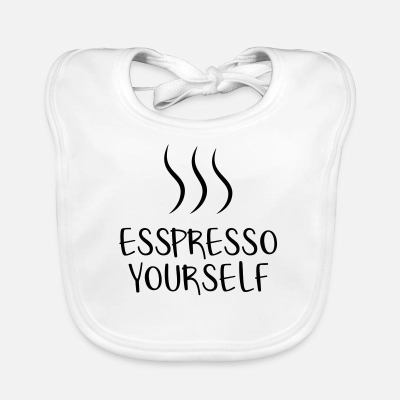 café Bavoir bio Bébé