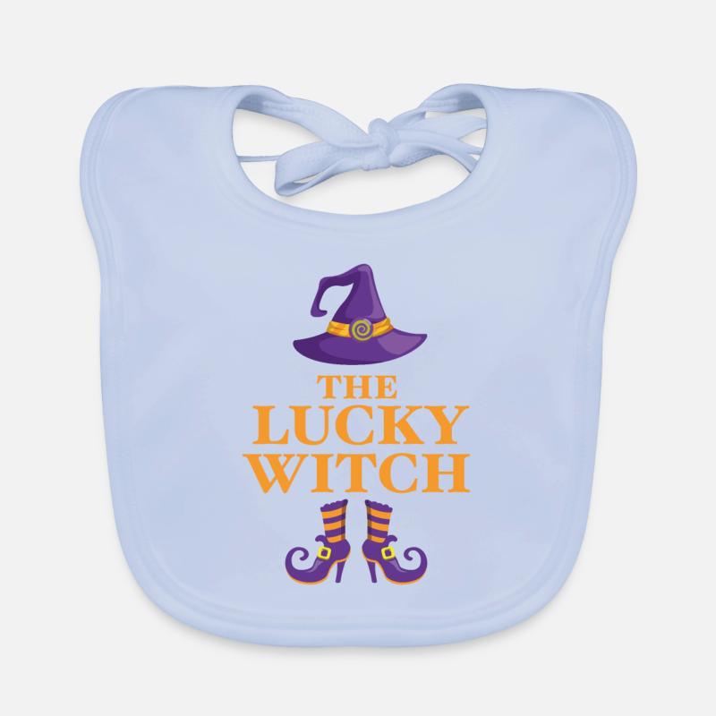 La strega fortunata Bavaglino ecologico per neonato