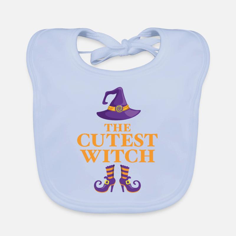 The Cutest Witch Organic Baby Bibs