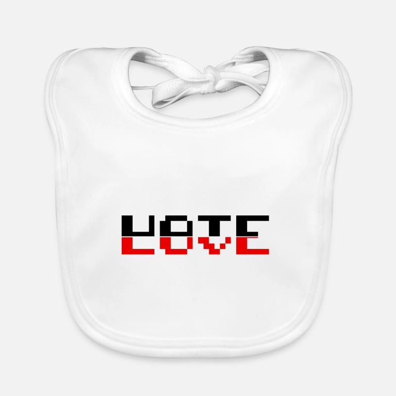 Love Hate Organic Baby Bibs