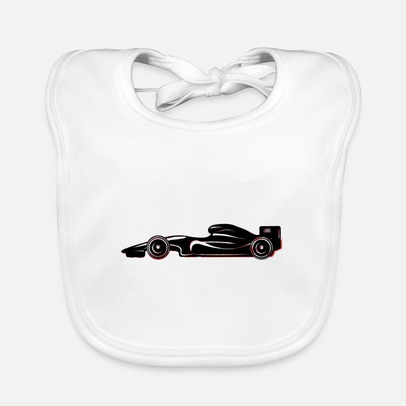 Auto Car Autosport Baby Bio-Lätzchen
