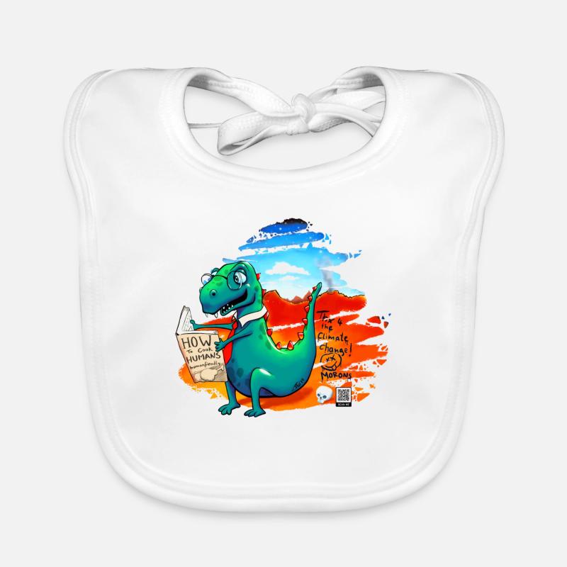 Autodidactolosaurus Organic Baby Bibs