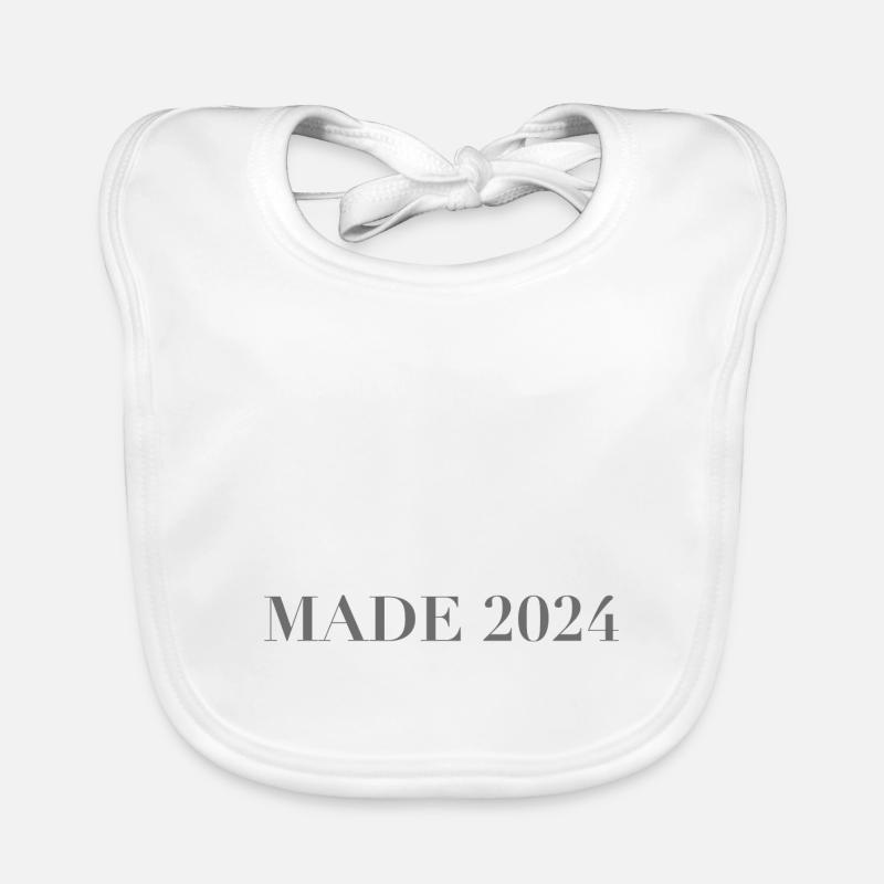 MADE 24 Organic Baby Bibs