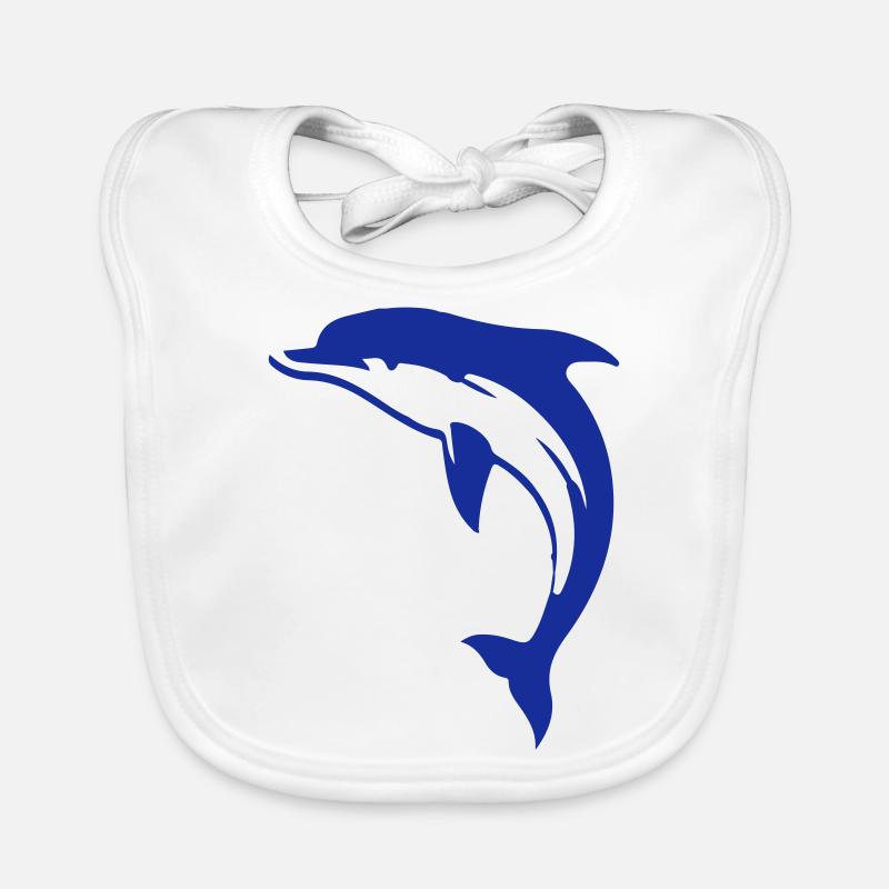 dolphin Bavoir bio Bébé