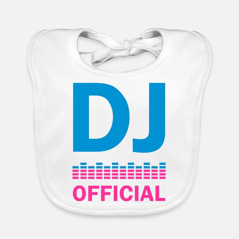 dj official Bavoir bio Bébé