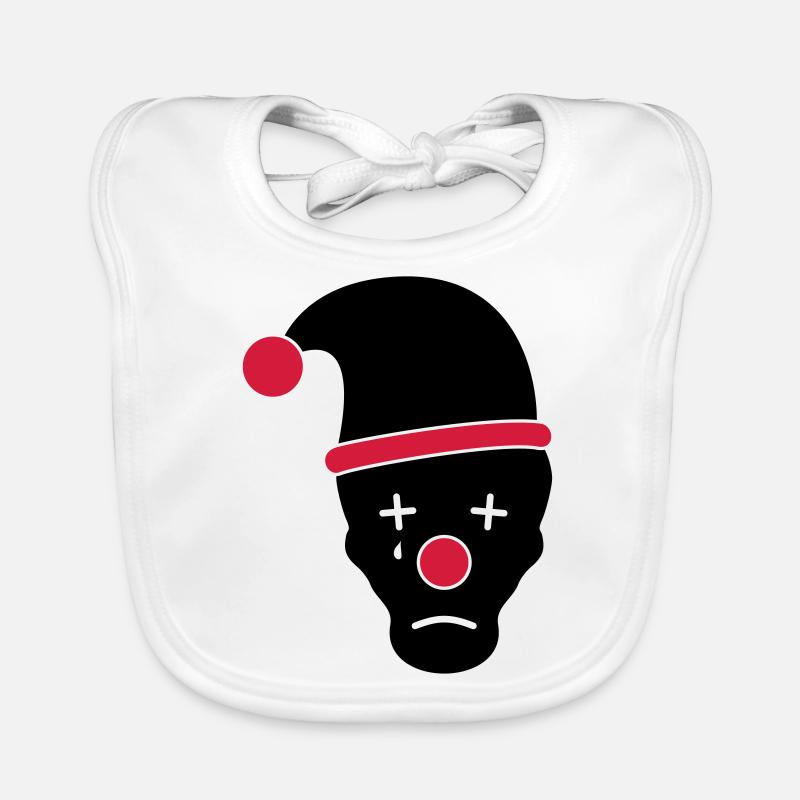 Sad clown Organic Baby Bibs
