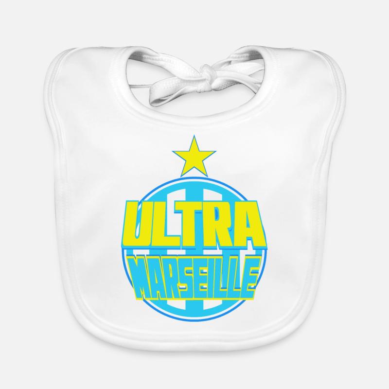 Ultra Marseille Bavoir bio Bébé
