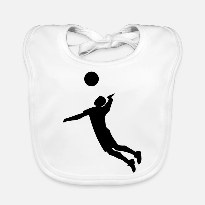 volleyball Baby Bio-Lätzchen