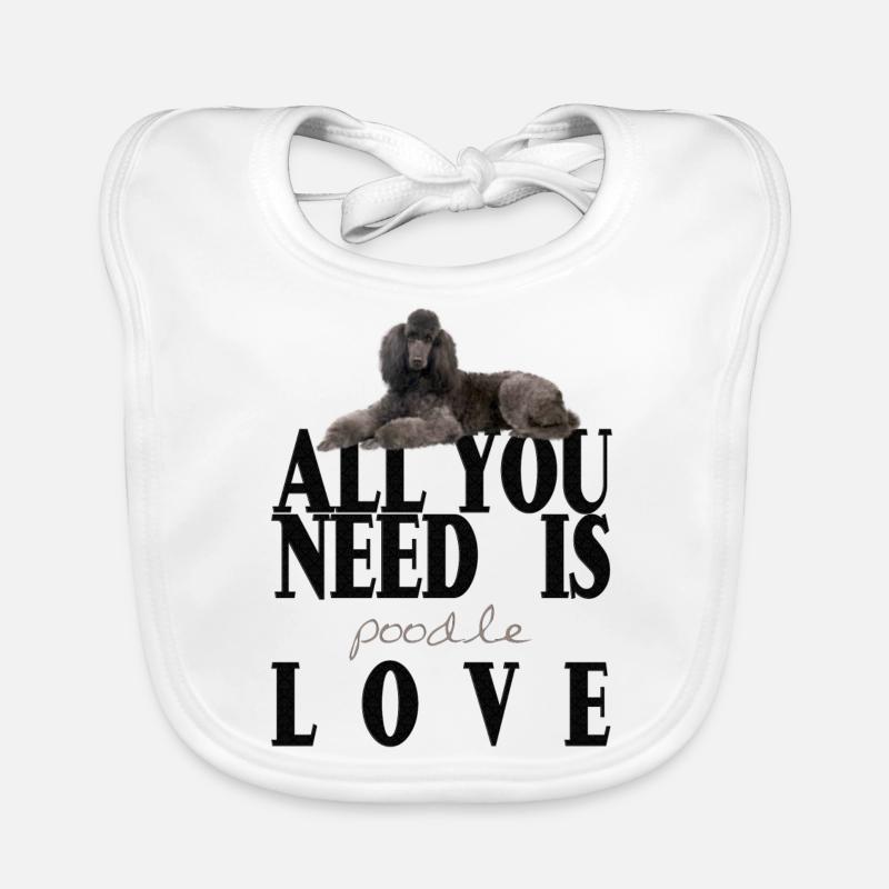 Caniche Bavoir bio Bébé