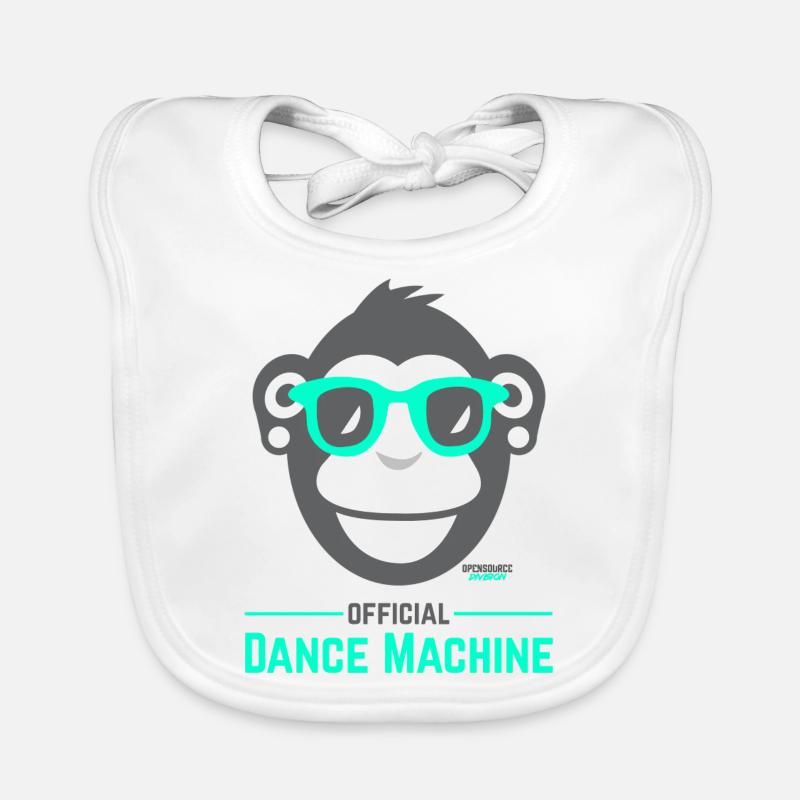 Official Dance Machine Baby Bio-Lätzchen