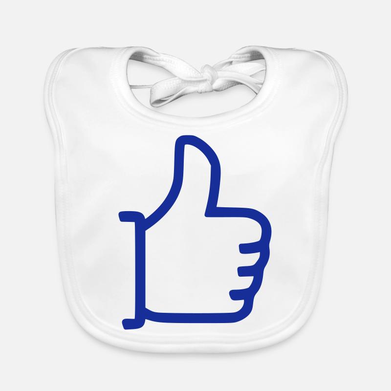 Comme - pouces vers le haut Bavoir bio Bébé