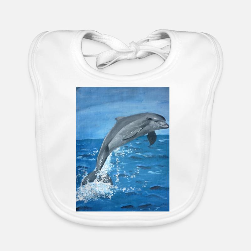 Delphin Baby Bio-Lätzchen