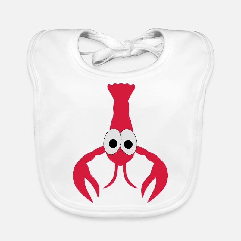 lobster Organic Baby Bibs