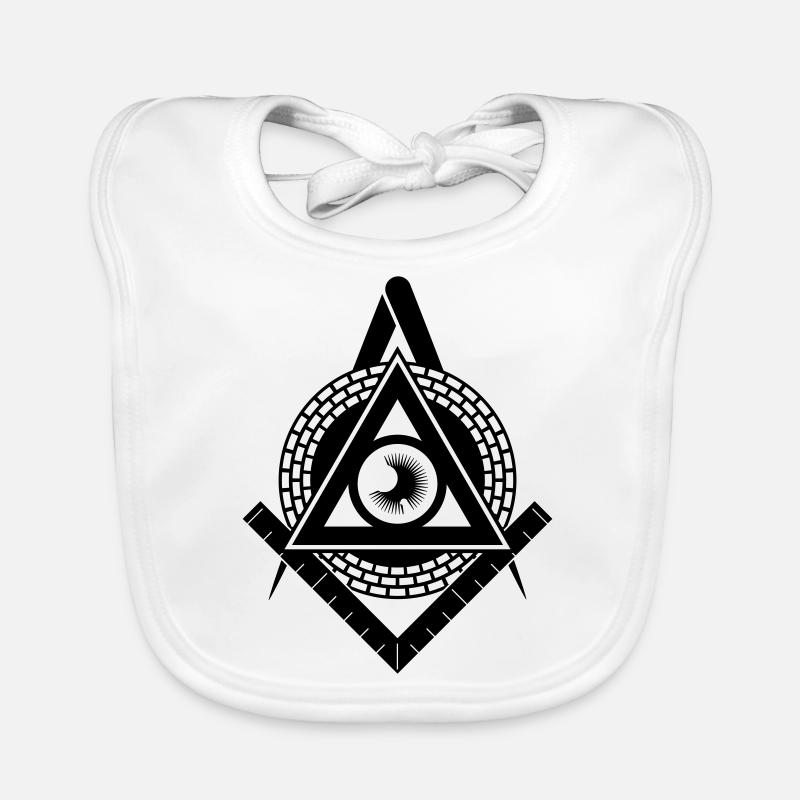 ALL SEEING EYE Organic Baby Bibs