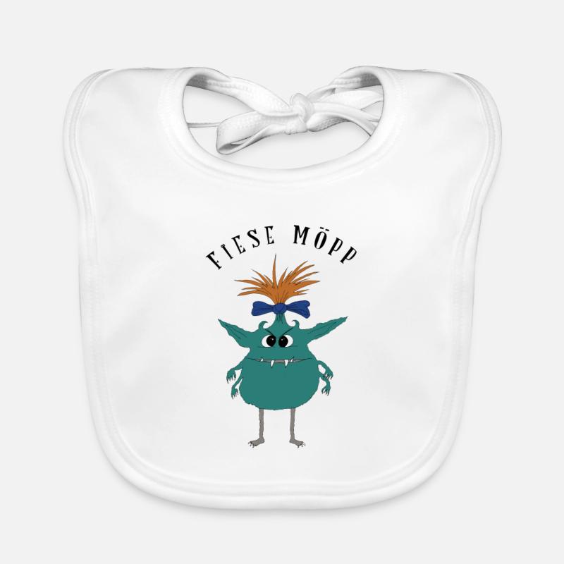 Méchant möpp Bavoir bio Bébé