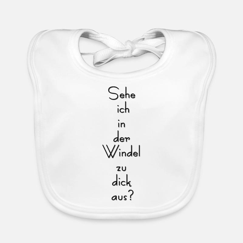 Babyspruch Baby Bio-Lätzchen