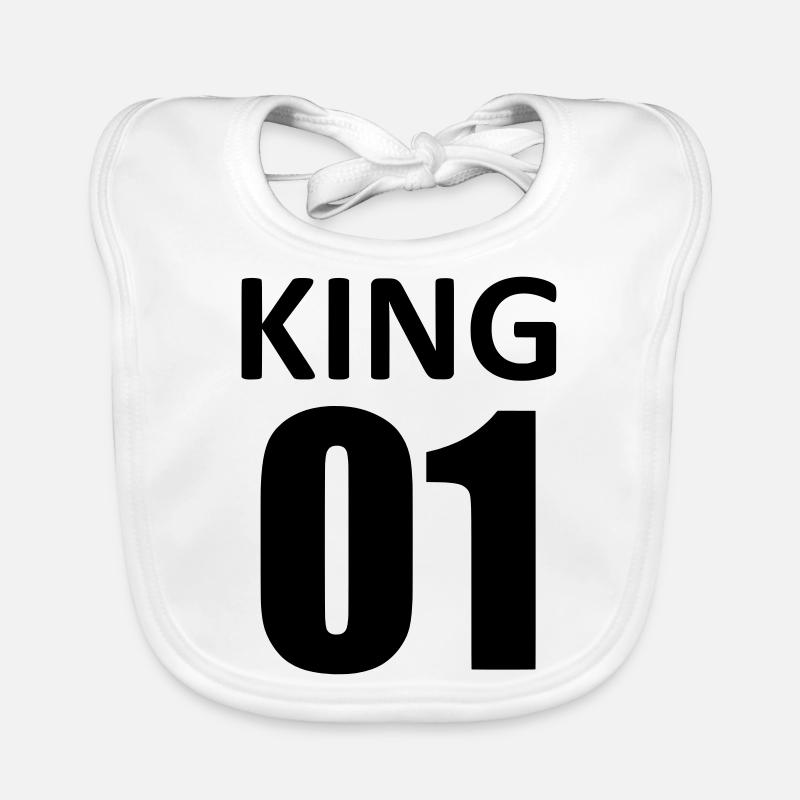 king 01 Organic Baby Bibs