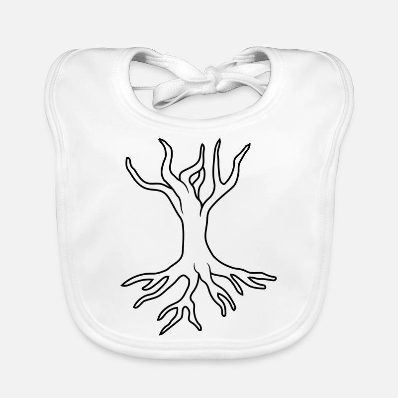 Wurzel Baum Design Baby Bio-Lätzchen