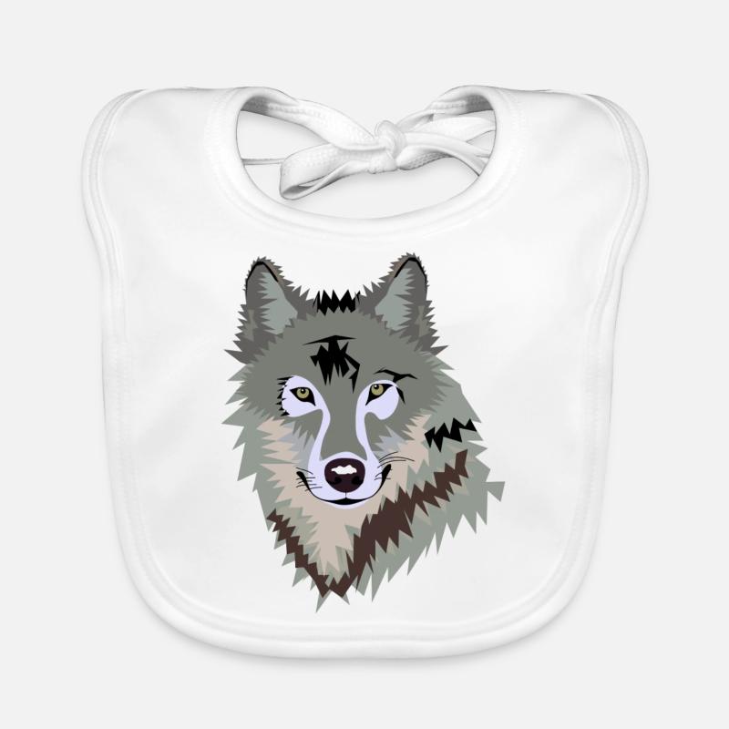 Wolf Baby Bio-Lätzchen
