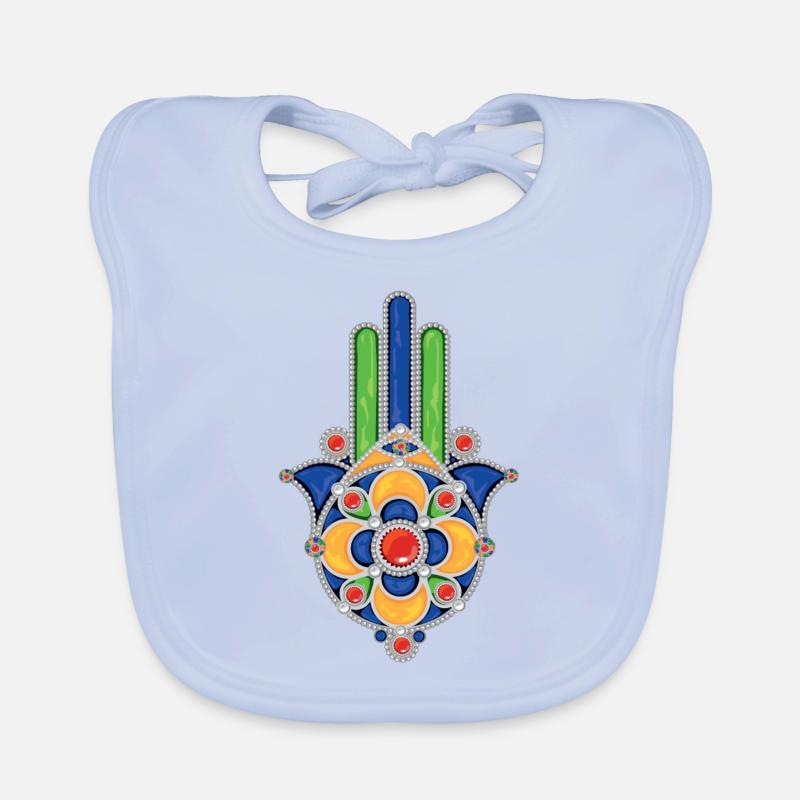 khamssa kabyle schmuck Baby Bio-Lätzchen