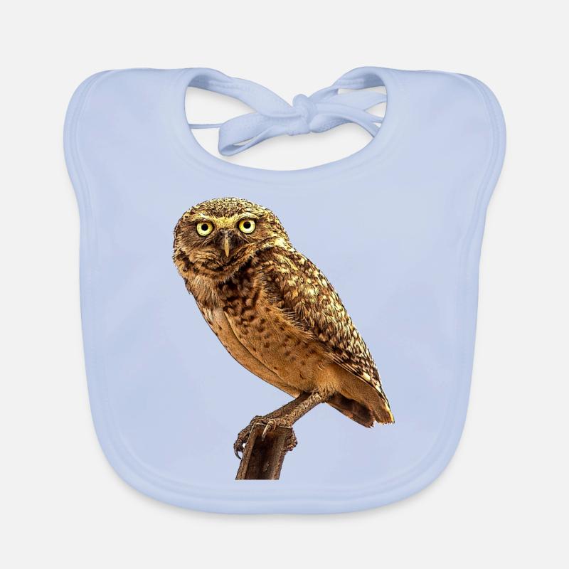 Die Eule die Eule Baby Bio-Lätzchen