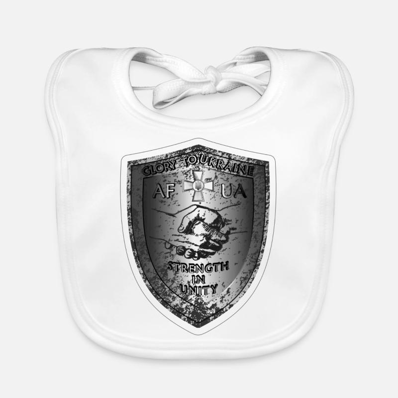 Print Unity ukraine Organic Baby Bibs