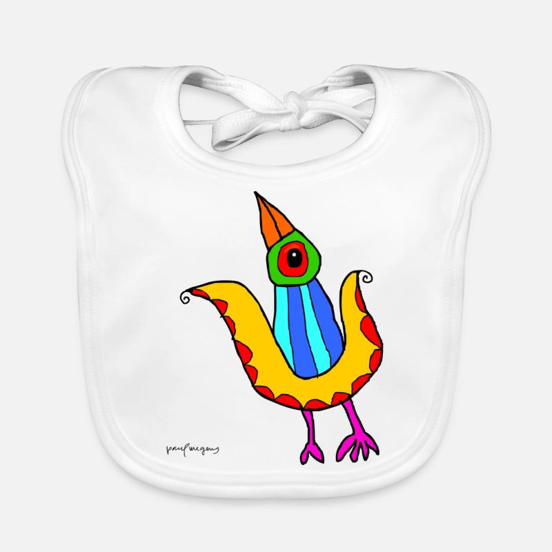 Vogel 9 Baby Bio-Lätzchen