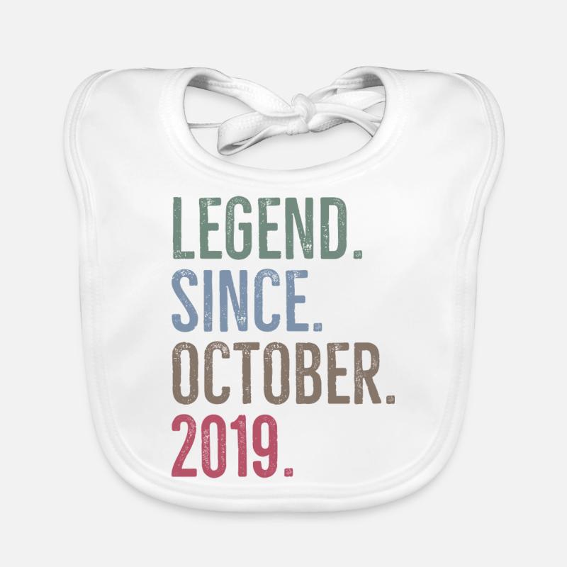 Legend Since October 2019 Organic Baby Bibs