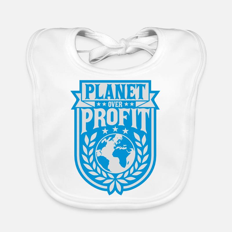 Planète sur le devis de profit Bavoir bio Bébé