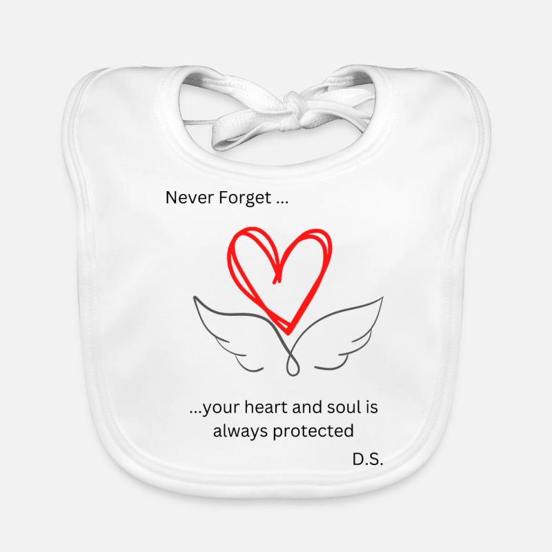 Never forget... Organic Baby Bibs