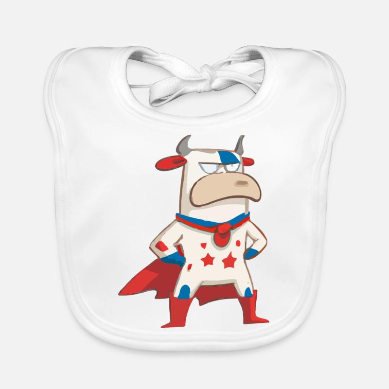 Die Superkuh Baby Bio-Lätzchen