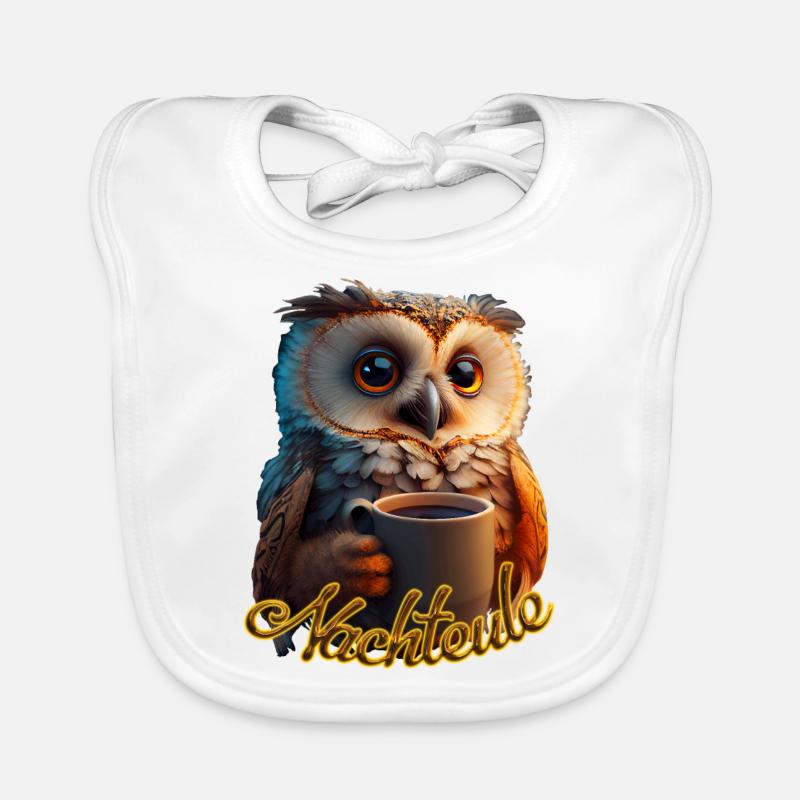 Nachteule Baby Bio-Lätzchen