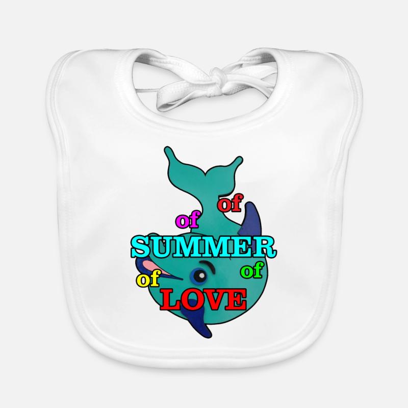 Dolphin Organic Baby Bibs