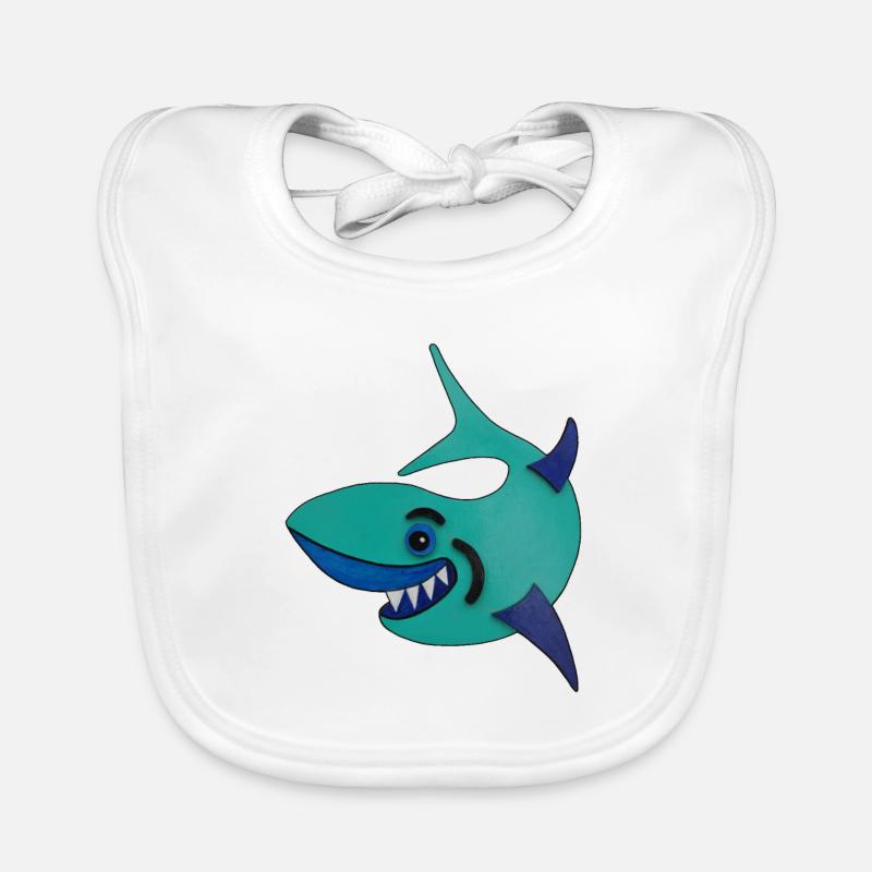 Requin Bavoir bio Bébé