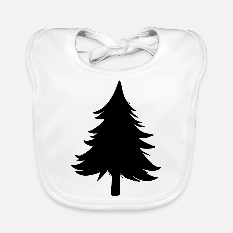 Fir tree Organic Baby Bibs