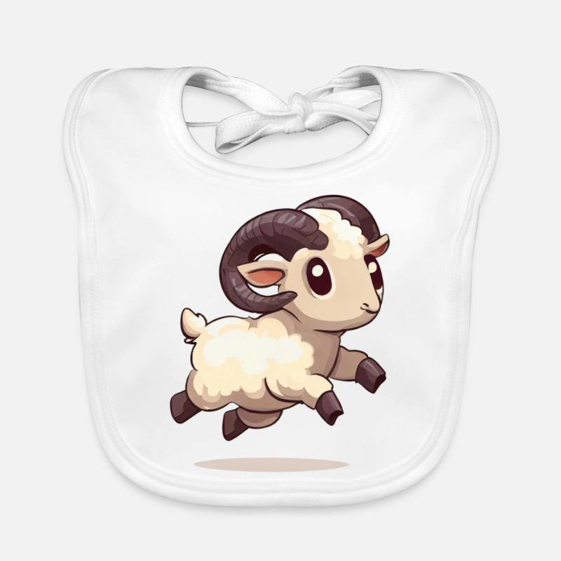 Der kleine Bock Baby Bio-Lätzchen