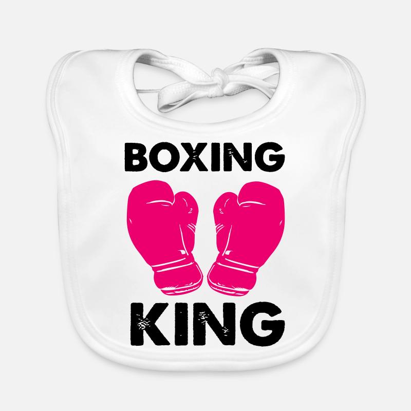 boxing king Baby Bio-Lätzchen